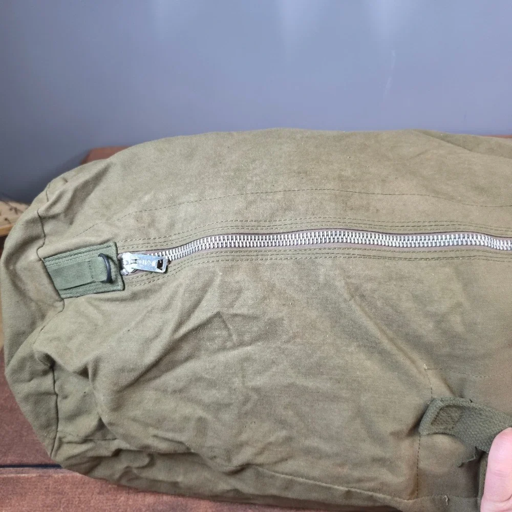 Eastern Canvas Products Duffel Bag Mens Large Olive Green Good 1010 Traveler